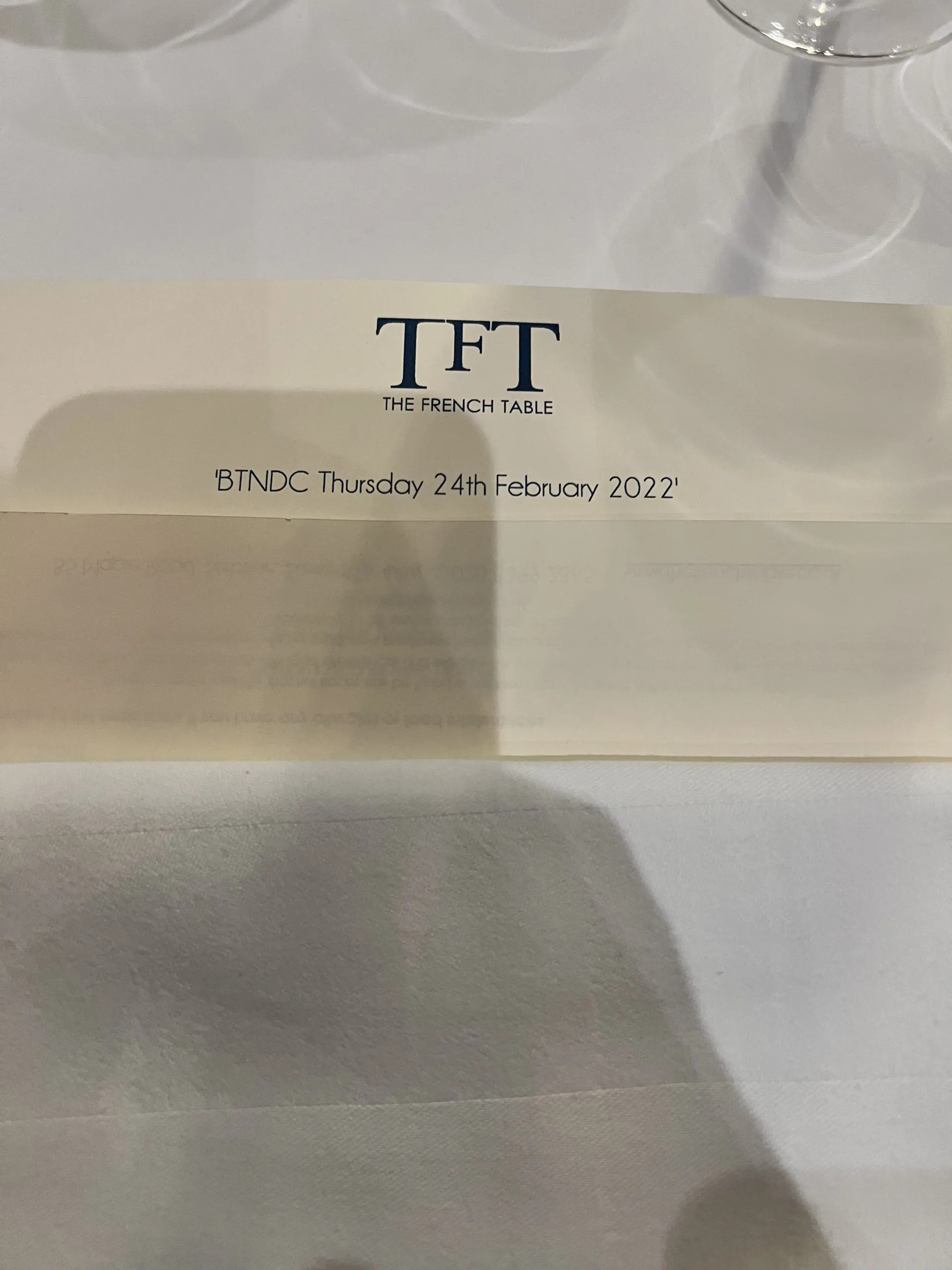 The French Table photograph